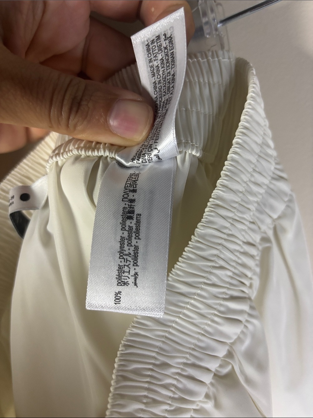 Zara Cream Maxi Gathered Skirt M-L - Picture 11 of 11